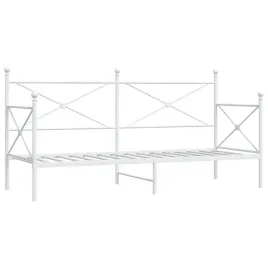 biala-lezanka-z-funkcja-spania-stalowa-rama-208-x-96-x-107-cm