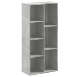 biblioteczka-z-7-polkami-drewnopochodna-szarosc-betonu-50x25x105-cm