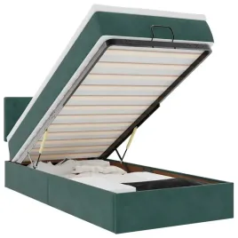 otomana-z-materacem-203-x-90-x-78-88-cm-ciemnozielona-z-led
