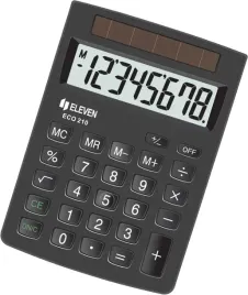 kalkulator-biurowy-eleven-ecc-210-ekologiczny-8-cyfr-czarny