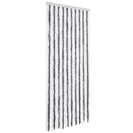 zaslona-przeciwowadziowa-szenilowa-szaro-biala-90-x-200-cm-wodoodporna