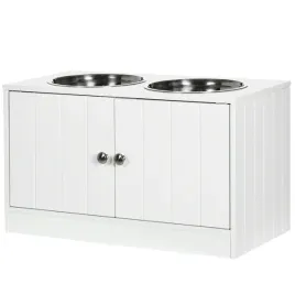 stacja-karmienna-pawhut-dla-psow-bialy-60x30x355-cm