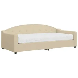kremowe-lozko-dzienne-223-x-100-x-75-cm-z-materacem-piankowym