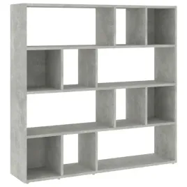 regal-na-ksiazki-z-tworzywa-drewnopochodnego-szarosc-betonu-105x24x1