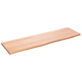 polka-scienna-z-litego-drewna-debowego-jasnobrazowa-100-x-30-x-2-cm