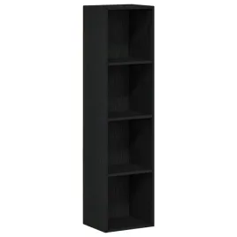 regal-na-ksiazki-4-poziomowy-czarny-dab-36-x-30-x-143-cm