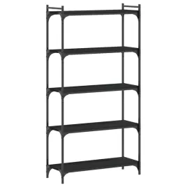 regal-na-ksiazki-80-x-30-x-154-cm-czarny-metalowa-rama-material-drewnopo
