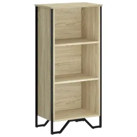 regal-na-ksiazki-dab-sonoma-50-x-31-x-106-cm-z-metalowymi-nozkami