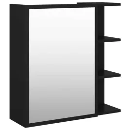szafka-scienna-z-lustrem-czarna-material-drewnopochodny-akryl
