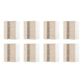 8-szt-szafka-scienna-z-polkami-60x80-cm-biala-jasny-jesion