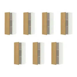 7-szt-szafka-scienna-z-polkami-biala-debowa-40x100-cm