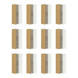 12-szt-szafka-scienna-z-polkami-biala-debowa-40x100-cm