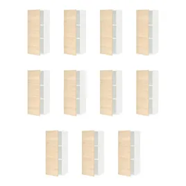 11-szt-szafka-scienna-z-polkami-biala-40x100-cm-regulowana