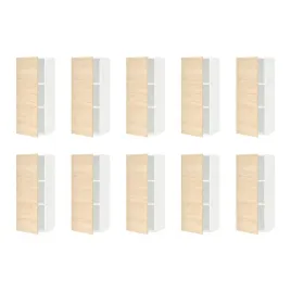 10-szt-szafka-scienna-z-polkami-biala-40x100-cm-regulowana