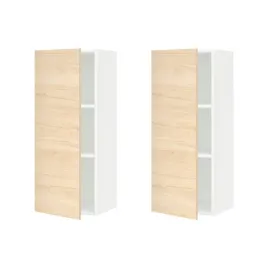 2-szt-szafka-scienna-z-polkami-biala-40x100-cm-regulowana