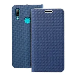 etui-z-klapka-kabura-luna-book-carbon-do-huawei-p-smart-2019-niebieskie