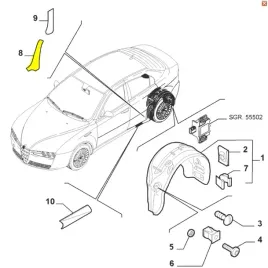 naklejka-ochronna-blotnik-lewy-alfa-romeo-159-ti