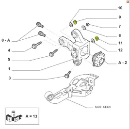 nakretka-sruby-zawieszenia-alfa-romeo-159