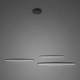 lampa-wiszaca-ledowe-okregi-no-3-120cm-3k-czarna-sciemnialna