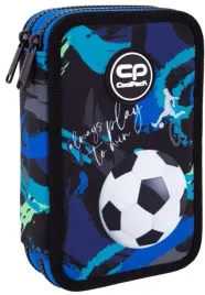 coolpack-jumper-2-piornik-podwojny-z-wyposazeniem-football-navy-pilka-nozna