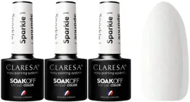 3-x-claresa-lakier-hybrydowy-sparkle-1-roznokolorowe-drobinki-transparentny