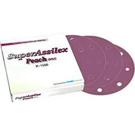krazek-scierny-kovax-super-assilex-peach-15-otw-152mm-p1500-25-szt