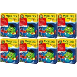zelki-rybki-malinowe-mollers-omega-3-witamina-d3-a-tran-288-szt-dla-dzieci