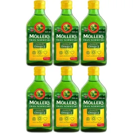 tran-norweski-mollers-gold-omega-3-2000-iu-cytryna-suplement-witaminy-6x