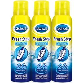 dezodorant-do-butow-scholl-fresh-step-24h-antyperspirant-spray-3-x-150ml