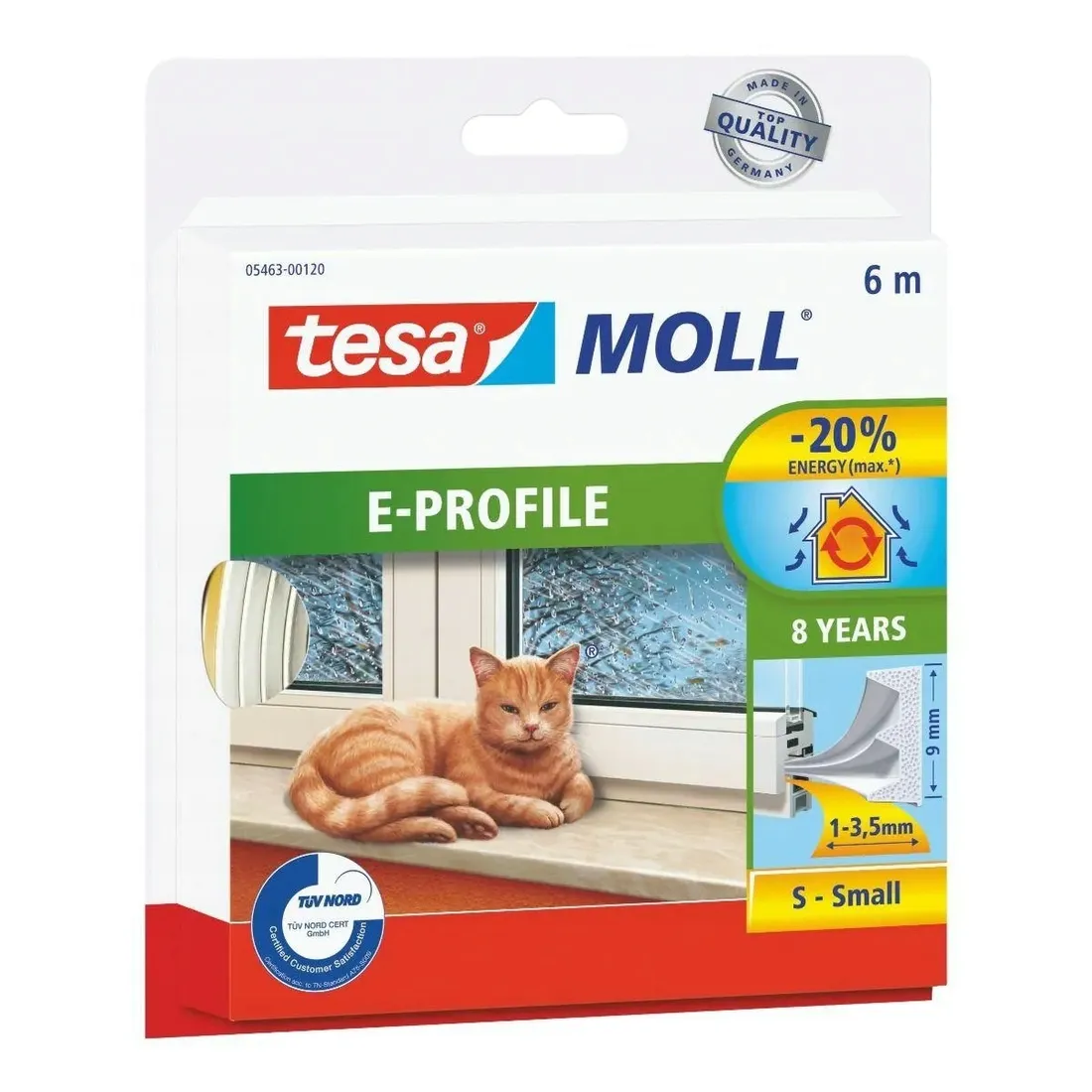 tesa-uszczelka-biala-e-6m-9mm-stan-nowy