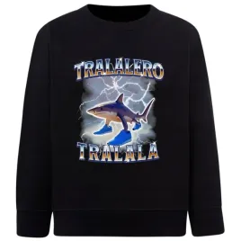 bluza-brainrot-tralalero-tralala-bez-kaptur-nadruk-bawelna-146-152-w678