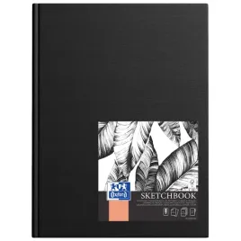 szkicownik-oxford-sketchbook-szyty-a4-96k-czarny