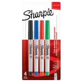 markery-permanentne-4-szt-ultra-cienka-koncowka-sharpie