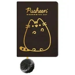 notatnik-pluszowy-a5-96-kartek-pusheen-gold