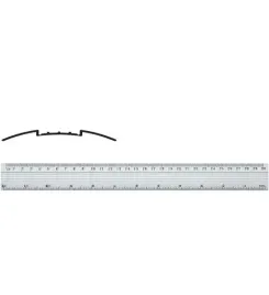 linijka-grand-aluminiowa-30-cm-przekroj-luk