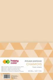 arkusze-piankowe-a4-5-ark-chamois-happy-color