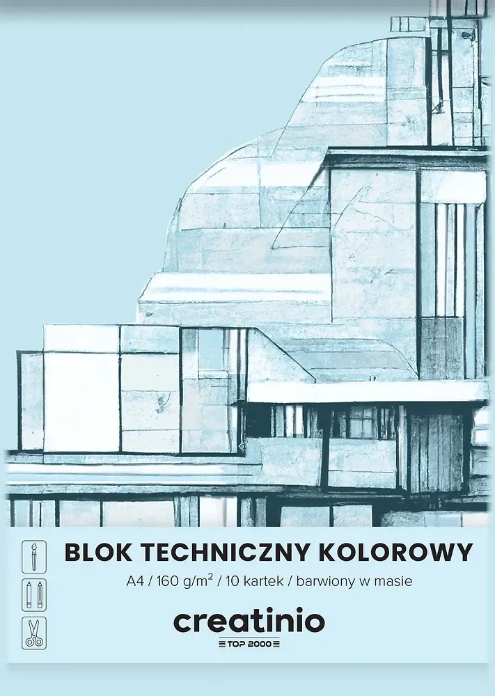 blok-techniczny-creatinio-a4-10k-kolorowy-stan-nowy