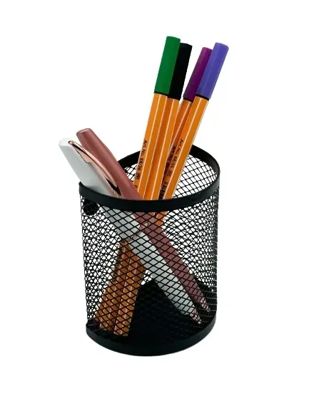 Organizer wiszący owal PG01 przybornik na magnes do tablicy - Czarny Pen&GO