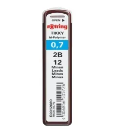 grafity-do-olowkow-automatycznych-tikky-0-7-mm-2b-rotring