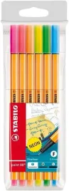 cienkopisy-zestaw-6-szt-neon-w-etui-point-88-6-1-stabilo