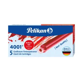 naboje-pelikan-do-piora-dlugie-5-szt-4001-atrament-czerwone