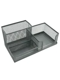organizer-na-dlugopisy-biurko-przybornik-z-siatki-pg9058-srebrny-penandgo
