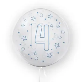 balon-45-cm-cyfra-4-gwiazdki-niebieski-tuban