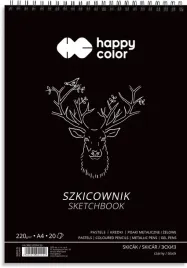 blok-szkicownik-na-spirali-a4-czarny-20-ark-220g-happy-color