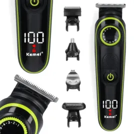 bezprzewodowa-maszynka-trymer-do-wlosow-zestaw-5w1-kemei-barber-usb-km-696