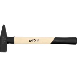 mlotek-slusarski-500-g-drewniany-trzonek-czerniony-din-1041-yato