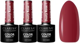 3-sztuki-lakier-hybrydowy-dusty-rose-4-5g-claresa-ciemna-czerwien-blask