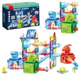 swiecacy-tor-magnetyczny-led-klocki-konstrukcyjne-dinozaury-zestaw-123-el