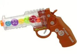 pistolet-kolorowe-swiatla-dzwiek-brazowy
