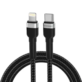 kabel-wozinsky-wnbcl1-lightning-usb-c-pd-30w-1-m-czarny-super-jakosc
